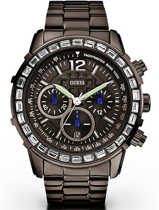 GUESS hodinky Mod. W0016L3 Ladies Steel Chronograph