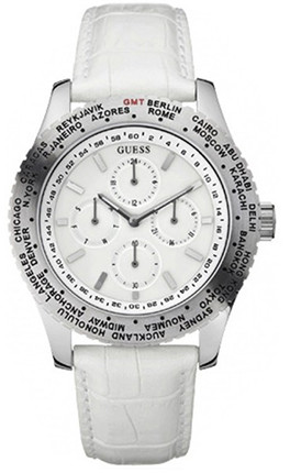 GUESS hodinky Mod. INTERNATIONAL WHITE - Multifunction