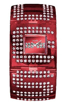 GUESS hodinky Mod. CITY LIGHT RED