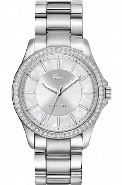 LACOSTE Mod. SOFIA LADY - SS CASE - SS STRAP - SILVER DIAL - QUARTZ - ONLY TIME - MINERAL GLASS - 38mm - 3atm