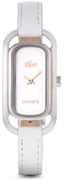 LACOSTE Mod. SIENNA S/S CASE LEATHER STRAP 40mm 3atm