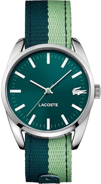 LACOSTE Mod. MALAGA S/S CASE DUBLE FACE STRAP 36mm 3atm
