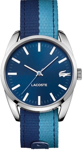 LACOSTE Mod. MALAGA S/S CASE DUBLE FACE STRAP 36mm 3atm