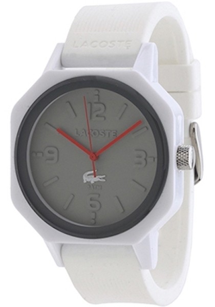 LACOSTE Mod. 80TH UNEXPECTED QUARTZ PLASTIC CASE SILICONE STRAP 42mm wr 3atm