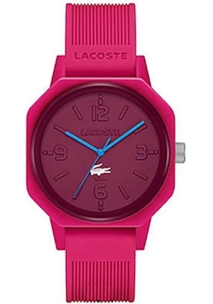 LACOSTE Mod. 80TH UNEXPECTED QUARTZ PLASTIC CASE SILICONE STRAP 42mm wr 3atm