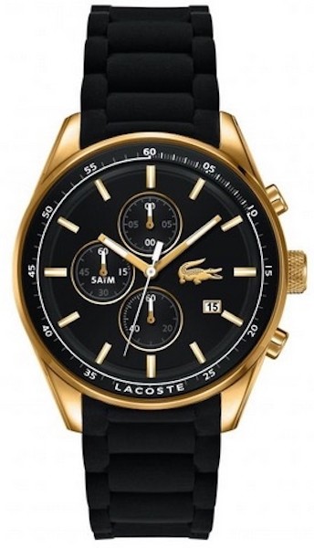 LACOSTE Mod. DUBLIN CHRONO SILICONE STRAP 44mm 5atm