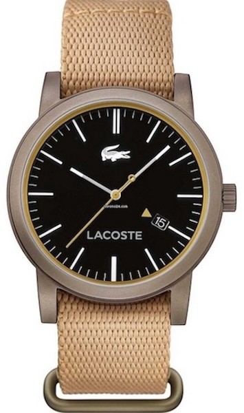 LACOSTE Mod. METRO S/S CASE NYLON STRP42mm 3atm