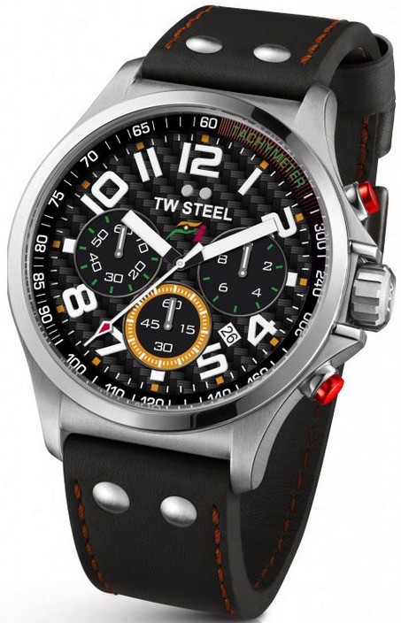 TW STEEL hodinky Mod. PILOT SAHARA FORCE INDIAN TACHYMETER