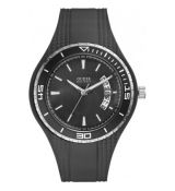 GUESS hodinky Mod. FIN BLACK 45mm WR : 100mt
