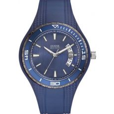 GUESS hodinky Mod. FIN BLUE 45mm WR : 100mt