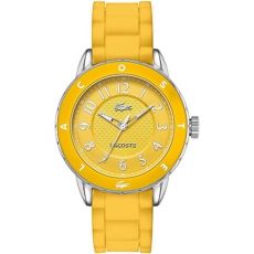 LACOSTE Mod. RIO LADY QUARTZ S/S CASE SILICONE STRAP 40mm wr 5atm