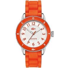 LACOSTE Mod. RIO LADY QUARTZ S/S CASE SILICONE STRAP 40mm wr 5atm