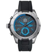 LACOSTE Mod. TONGA S/S CHRONO CASE RUBBER STRAP 44mm 5atm